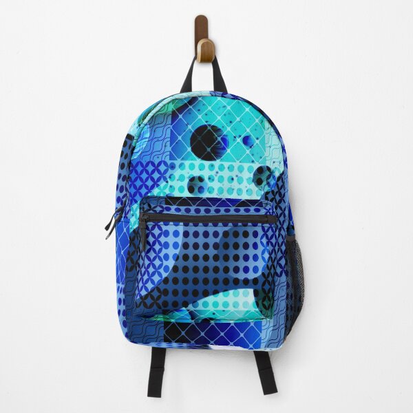 Item preview, Checkered  Floating bubbles blue  designed and sold by TipTopTapo.
