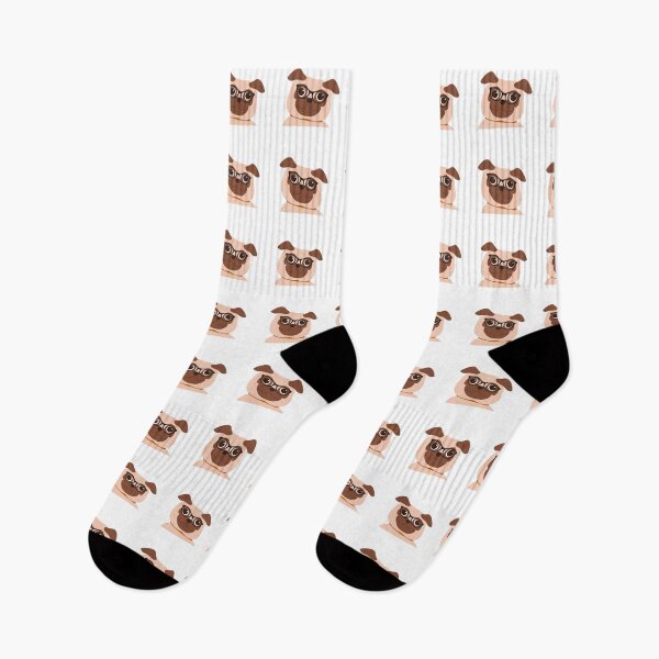 Item preview,  Funny Dog with eyeglass designed and sold by mystylecorner.