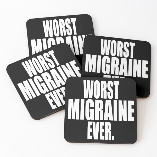 Item preview, WORST MIGRAINE EVER design for sufferers of horrible headaches designed and sold by PuddleMart.