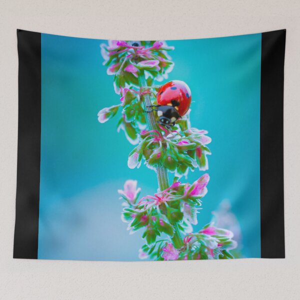 Item preview, ladybug on a branch designed and sold by Gaël FONTAINE.