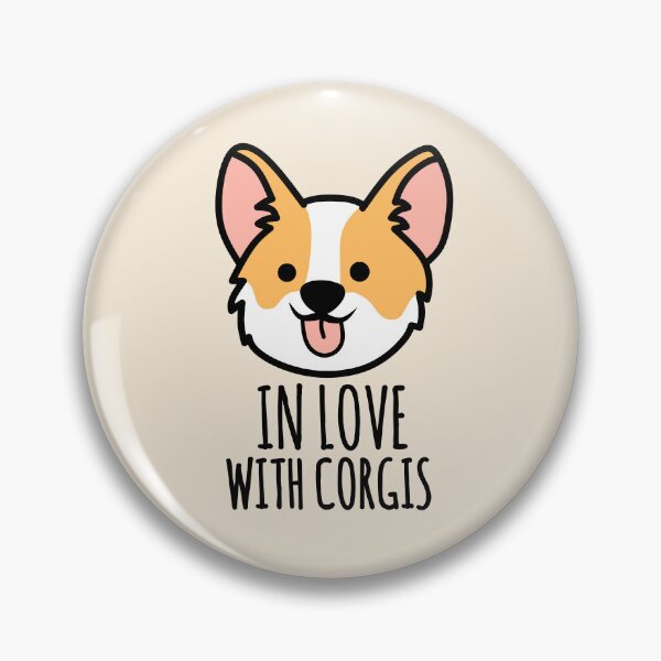 Item preview, In Love With Corgis : Corgi Lovers Quote designed and sold by EnzoVectorism.