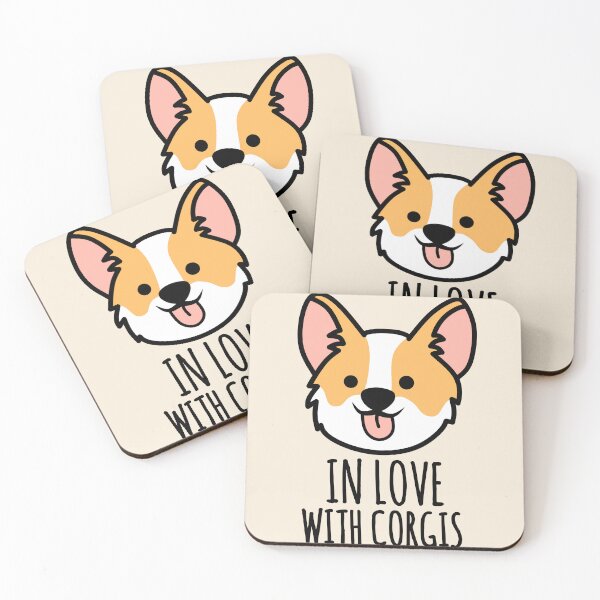 Item preview, In Love With Corgis : Corgi Lovers Quote designed and sold by EnzoVectorism.