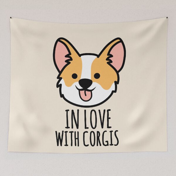 Item preview, In Love With Corgis : Corgi Lovers Quote designed and sold by EnzoVectorism.