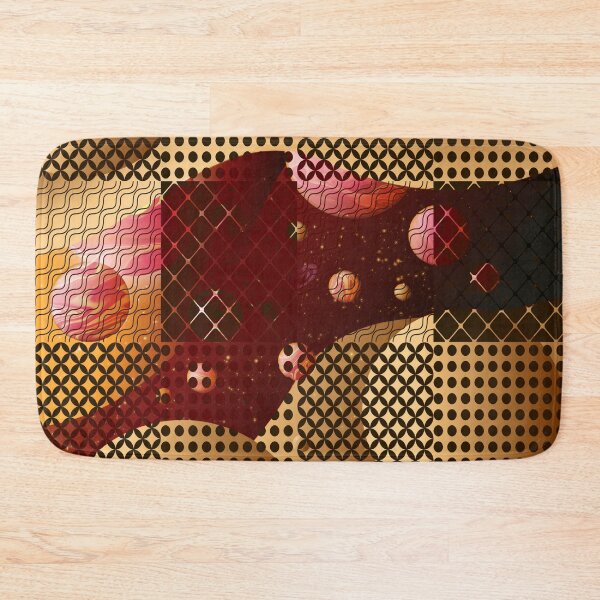 Item preview, Modern Checkered  Floating bubbles graphic  designed and sold by TipTopTapo.