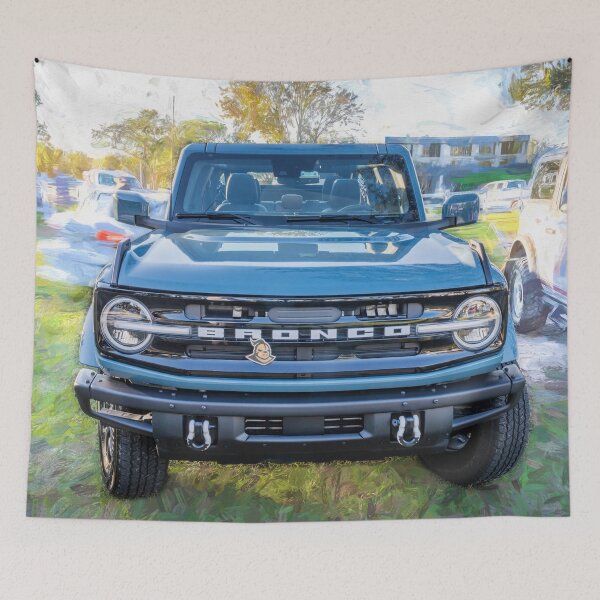 Item preview, 2022 Blue Ford Bronco Outer Banks X125 designed and sold by RichFrancoCars.