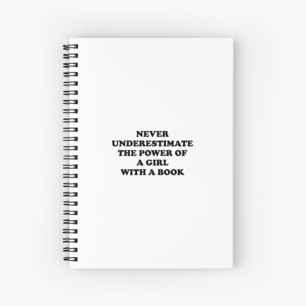 Artikel-Vorschau von Unterschätze niemals die Macht eines Mädchens mit einem Buch, designt und verkauft von Inspirationmotivation.