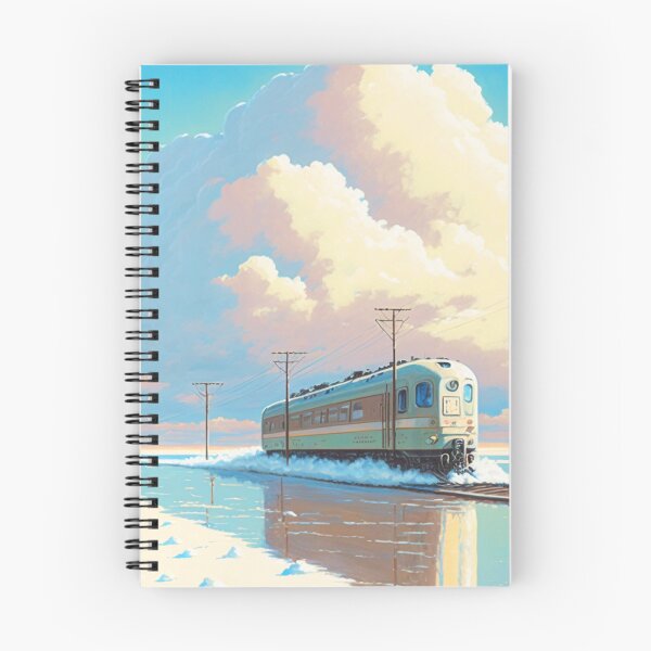 Item preview, Retro Anime Style Old Japanese Train designed and sold by KaPrints.