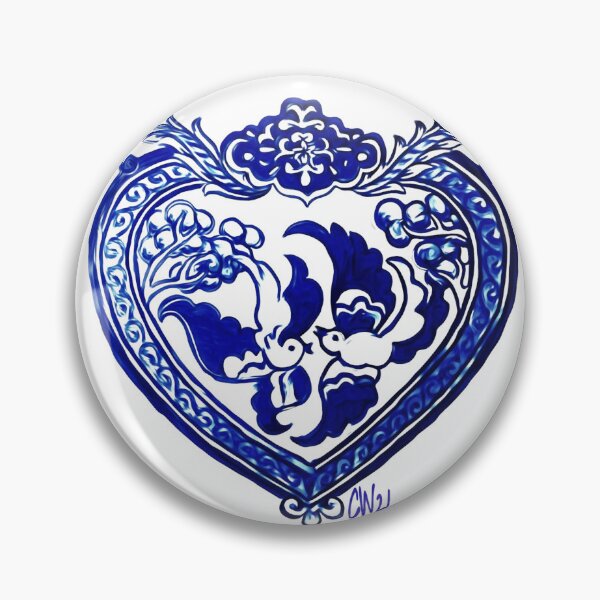 Item preview, Blue Willow Love designed and sold by Nu Bee Designs.