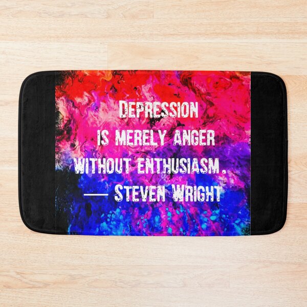 Item preview, Steven Wright quote on acrylic pour designed and sold by ctoph22282.
