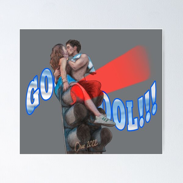 Item preview, Goal with Kiss to the final - An unexpected celebration designed and sold by HenryDrae.