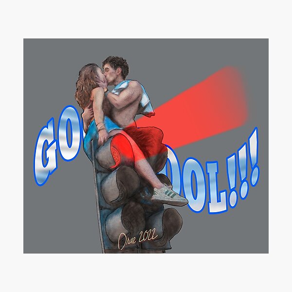 Item preview, Goal with Kiss to the final - An unexpected celebration designed and sold by HenryDrae.