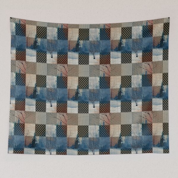 Item preview, Modern Checkered  Abstract scenery  designed and sold by TipTopTapo.