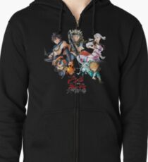 Black Clover Zipped Hoodie