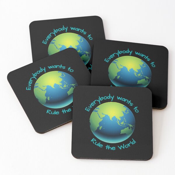 Item preview, Everybody Wants to Rule the World Earth Design designed and sold by GypsyGarou.