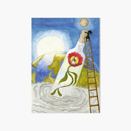 Global warming Art Board Print