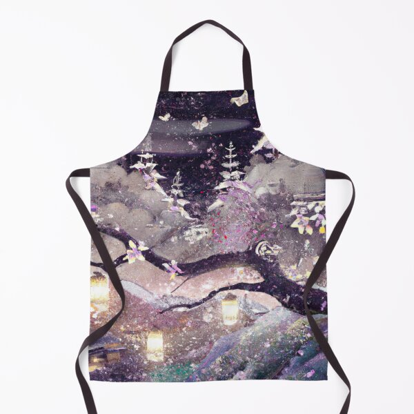 Item preview, Snowy Night Painting designed and sold by emsubzero.