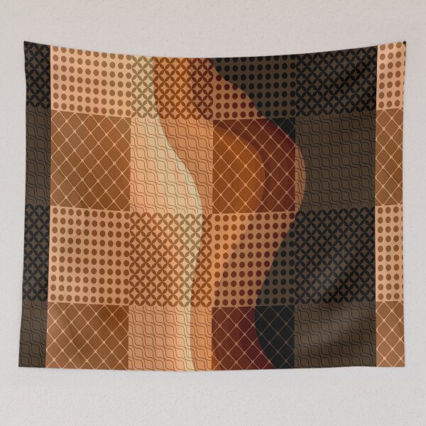 Item preview, Modern Checkered wave overlay Design  designed and sold by TipTopTapo.