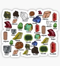 Minerals Sticker