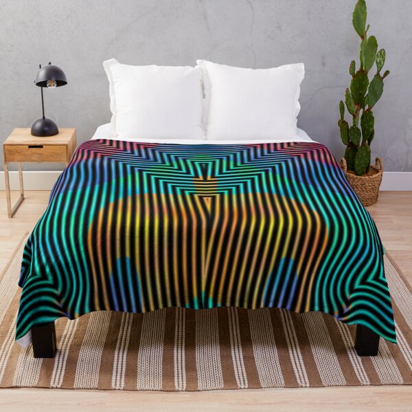 Item preview, FUNNY ABSTRACT GEOMETRIC SYMETRIC COLORFUL LINES PATTERN TETRIS designed and sold by Ralek.