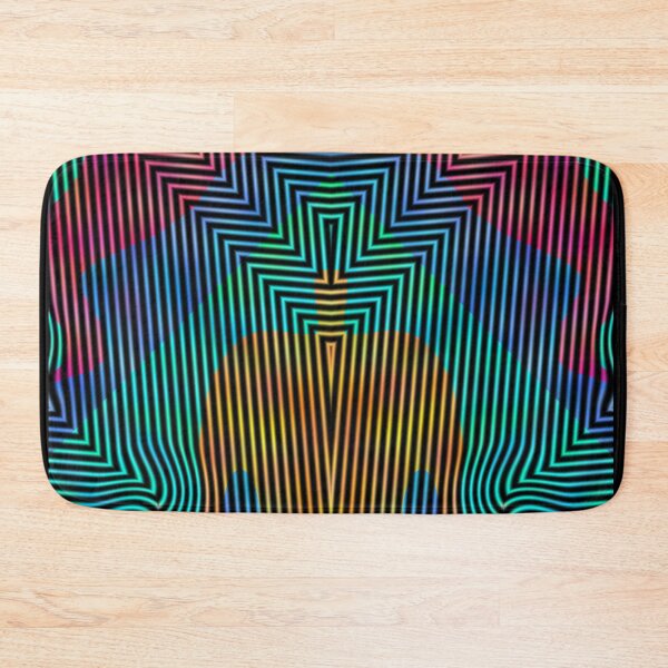 Item preview, FUNNY ABSTRACT GEOMETRIC SYMETRIC COLORFUL LINES PATTERN TETRIS designed and sold by Ralek.