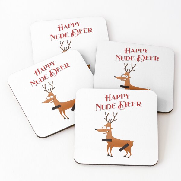 Item preview, Happy Nude Deer! designed and sold by AUZANA.