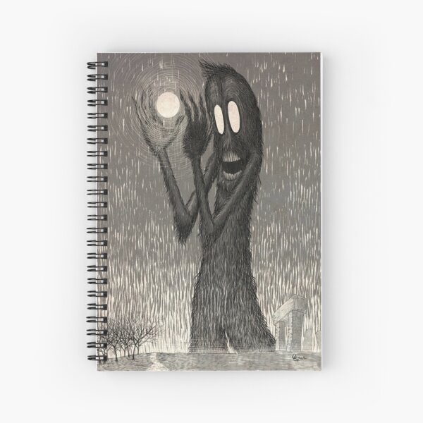 Midnight Wanderer Spiral Notebook