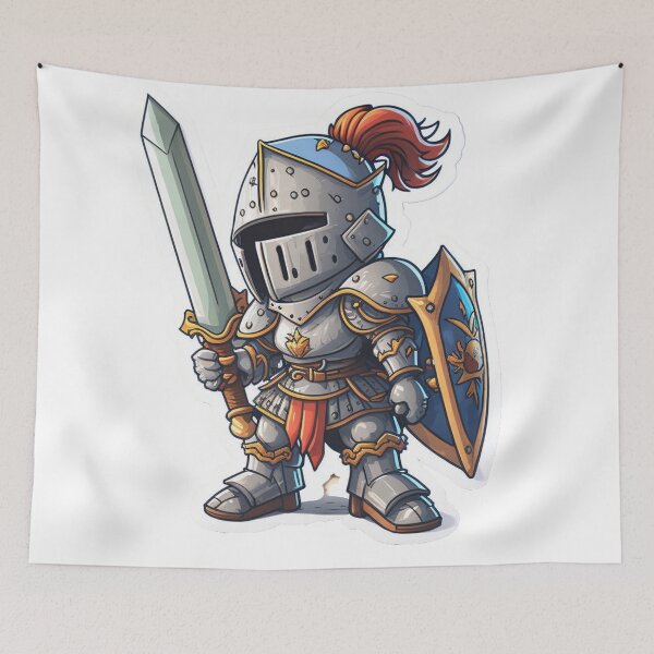 Item preview, Chibi adventurer paladin knight designed and sold by MarcGugDesigns.