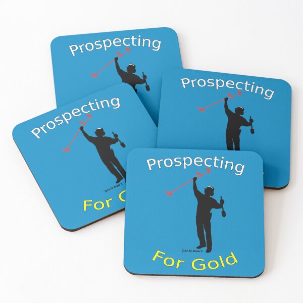 Item preview, Metal Detecting Mining Logo Prospecting For Gold  designed and sold by starcraft542.
