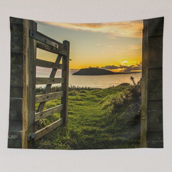 Item preview, Ynys Enlli (Bardsey Island) Through The Gate designed and sold by LluniauDafyddEm.