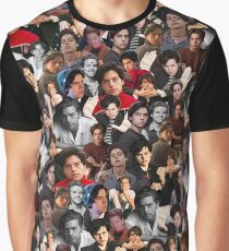 Cole Sprouse Collage Graphic T-Shirt