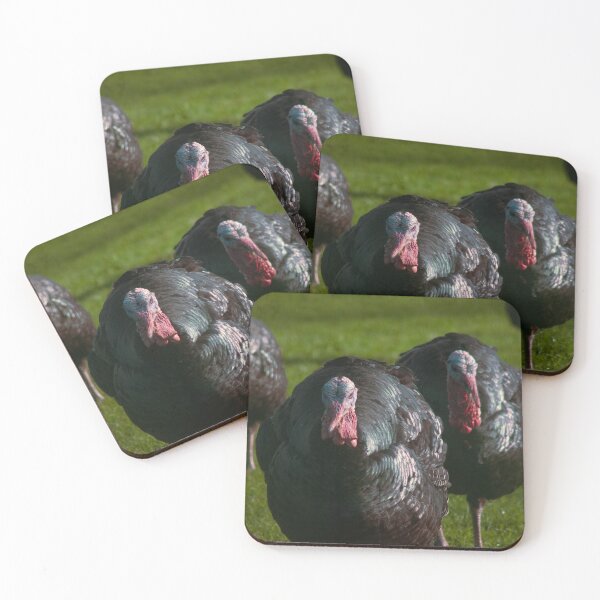 Item preview, turkeys on a farm designed and sold by Francespoppy.