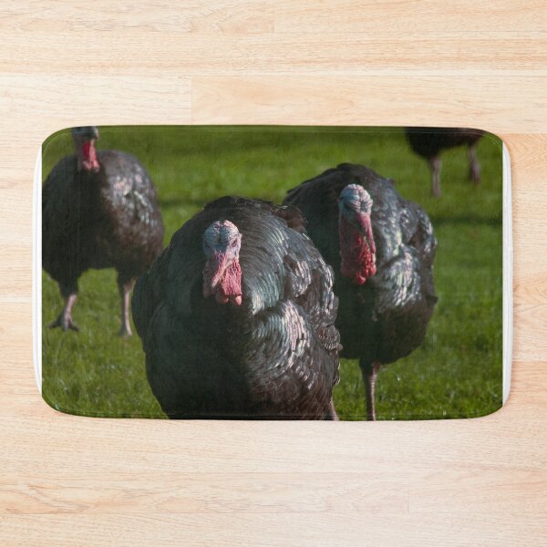 Item preview, turkeys on a farm designed and sold by Francespoppy.