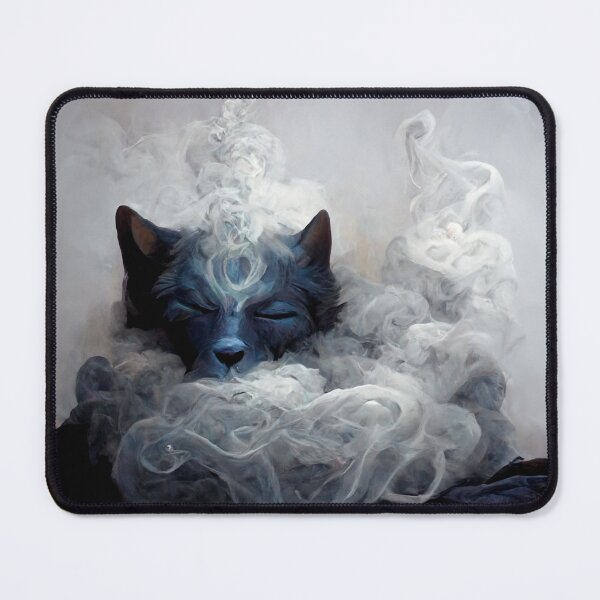 Item preview, Smokey Cat designed and sold by Greenegoth.