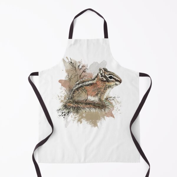 Item preview, Watercolor Cute Little Chipmunk Animal Wildlife Nature Art designed and sold by countrymouse.