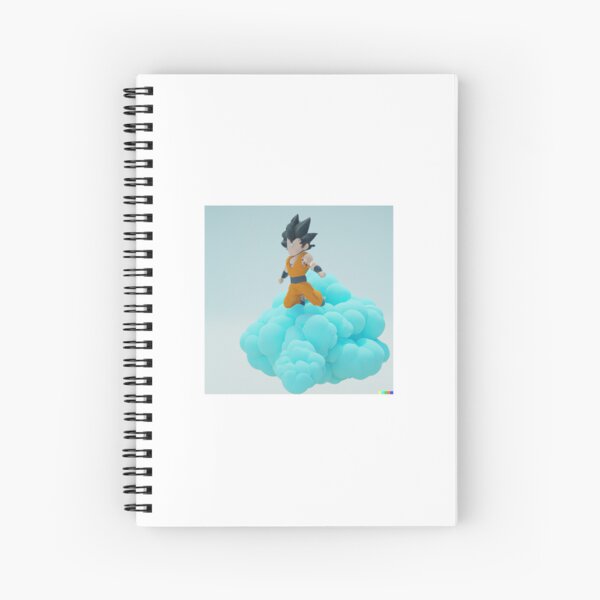 Goku artwork! Spiral Notebook for Sale by requiem147978