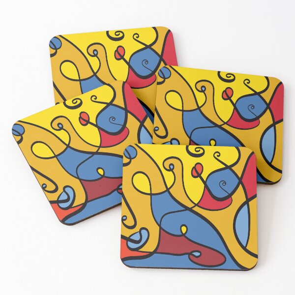 Item preview, Happy Color Pattern designed and sold by artesilenciosa.