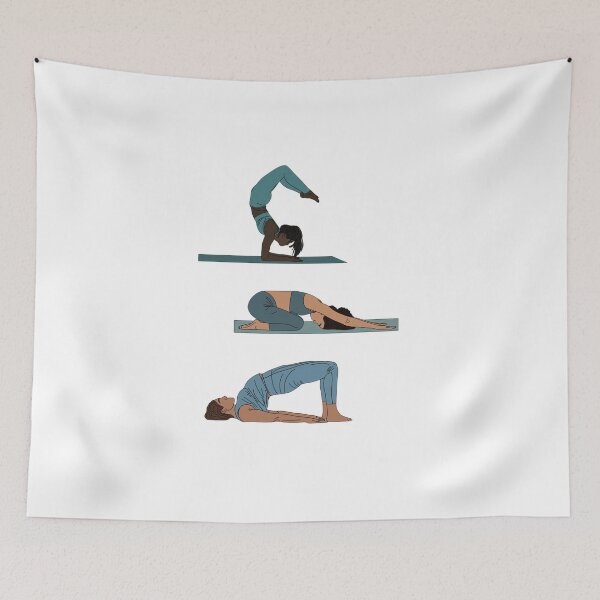 Item preview, Yoga poses pack  designed and sold by DesignsByRikke.