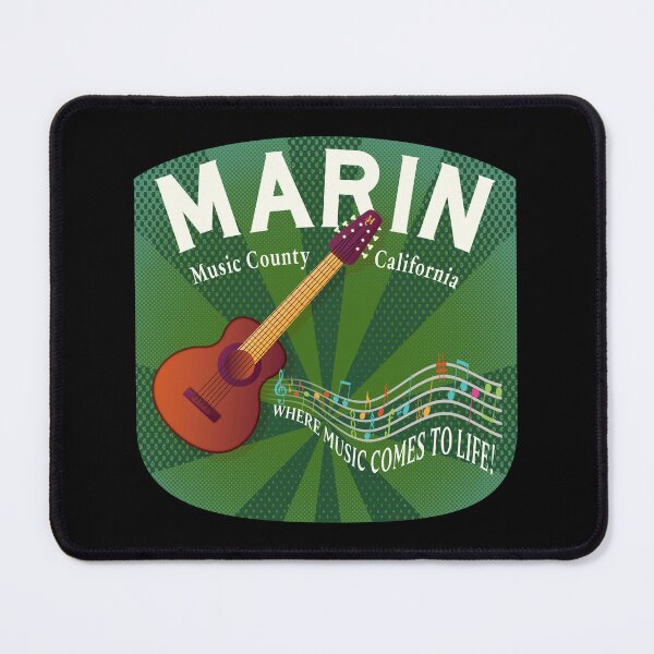 Item preview, Marin County Music designed and sold by fairviewdesign.