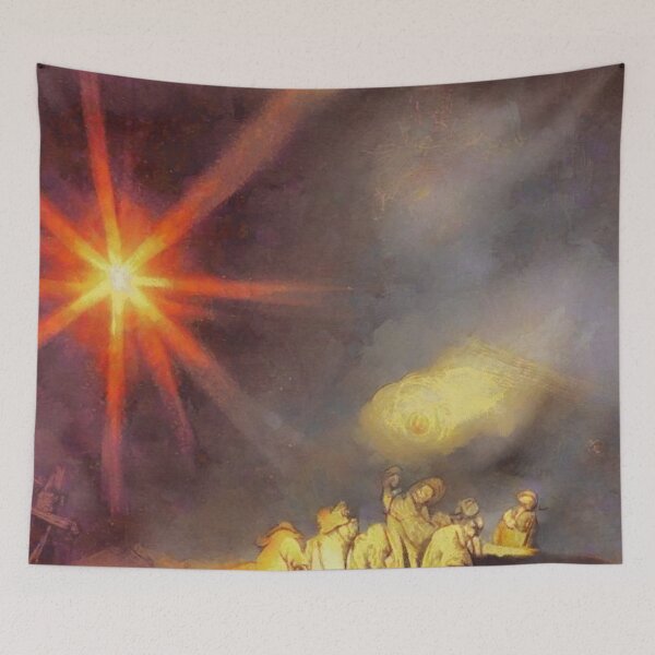 Item preview, Star of Bethlehem Painting 4 designed and sold by ONE-ART.