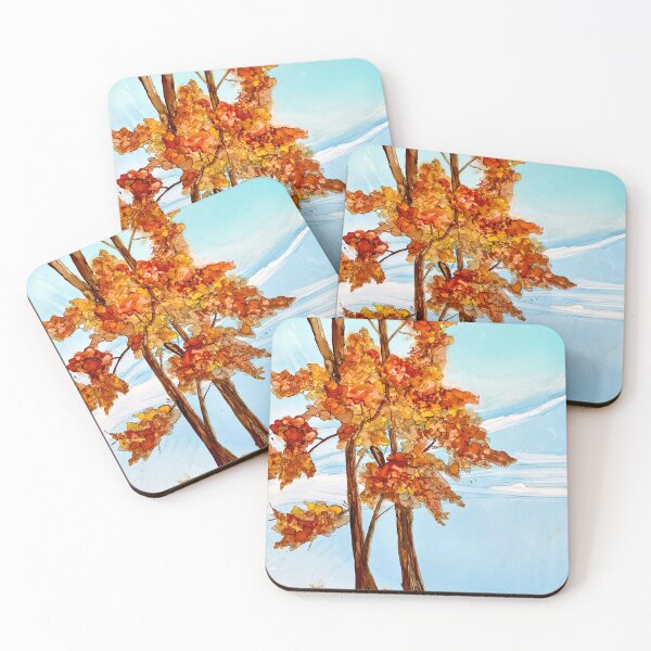 Item preview, Fall in Dahlonega Alcohol Ink designed and sold by rosiebrown.