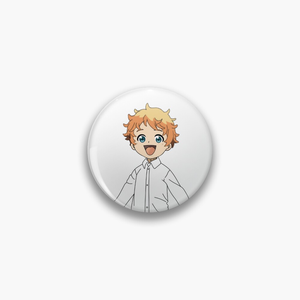 Norman The Promised Neverland Anime Fairy Tale Pin Back Button Badge