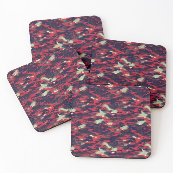 Item preview, Abstract Red Glitch Pattern designed and sold by speedrunner.