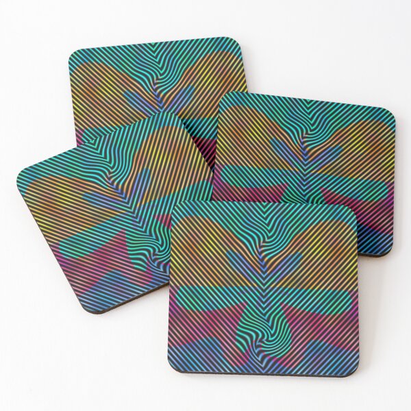 Item preview,  FUNNY ABSTRACT GEOMETRIC SYMETRIC COLORFUL LINES PATTERN TETRIS designed and sold by Ralek.