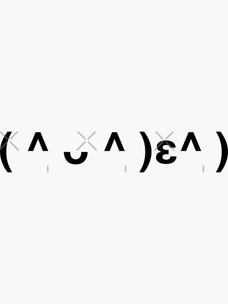 "Kiss Me Emoji Text, Love You Emoticon, Smooch Face Kaomoji, Couple