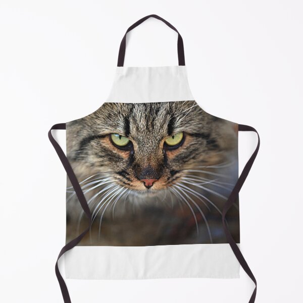 Item preview, Portrait of wild striped cat designed and sold by olena2552.