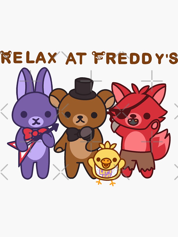 Relax at Freddy's | Sticker