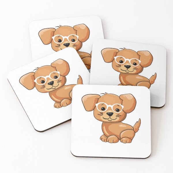 Item preview,   Funny Dog with eyeglass designed and sold by mystylecorner.