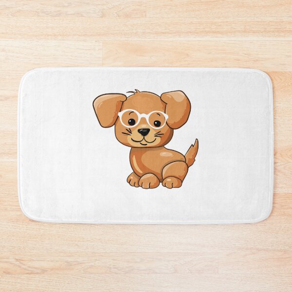 Item preview,   Funny Dog with eyeglass designed and sold by mystylecorner.