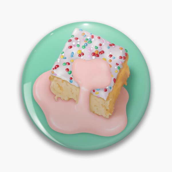Item preview, School cake & pink custard with background  designed and sold by Cat Delli-Bovi.