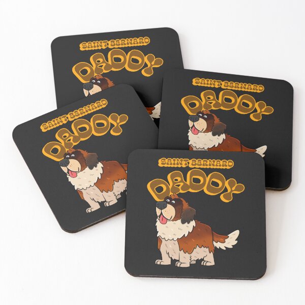 Item preview, Saint Bernard Dog daddy : Bernard Lover  designed and sold by ImaginarStore.